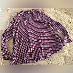 Lane Bryant Long Sleeve Swing Shirt Plus Size 18/20 NWT